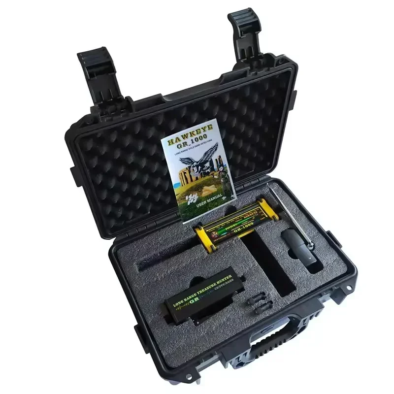 GR-1000 산업용 야외 지하 금 보석 다이아몬드 금속 탐지기