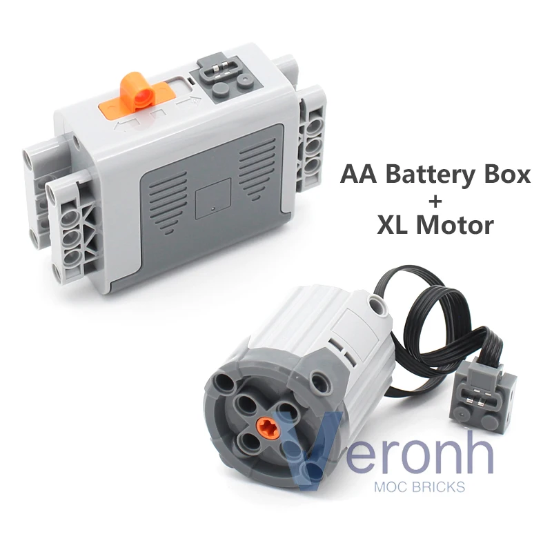 High-tech Simple Speed Sequential Gearbox Set MOC Building