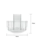 360 Degree Rotating Makeup Storage Box Turntable Makeup Storage Tray Suitable For Dressing Tables Skincare Products Etc 5