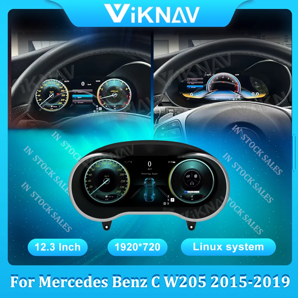 Car Instrument Panel For Mercedes Benz C Class W205 Glc 20152019