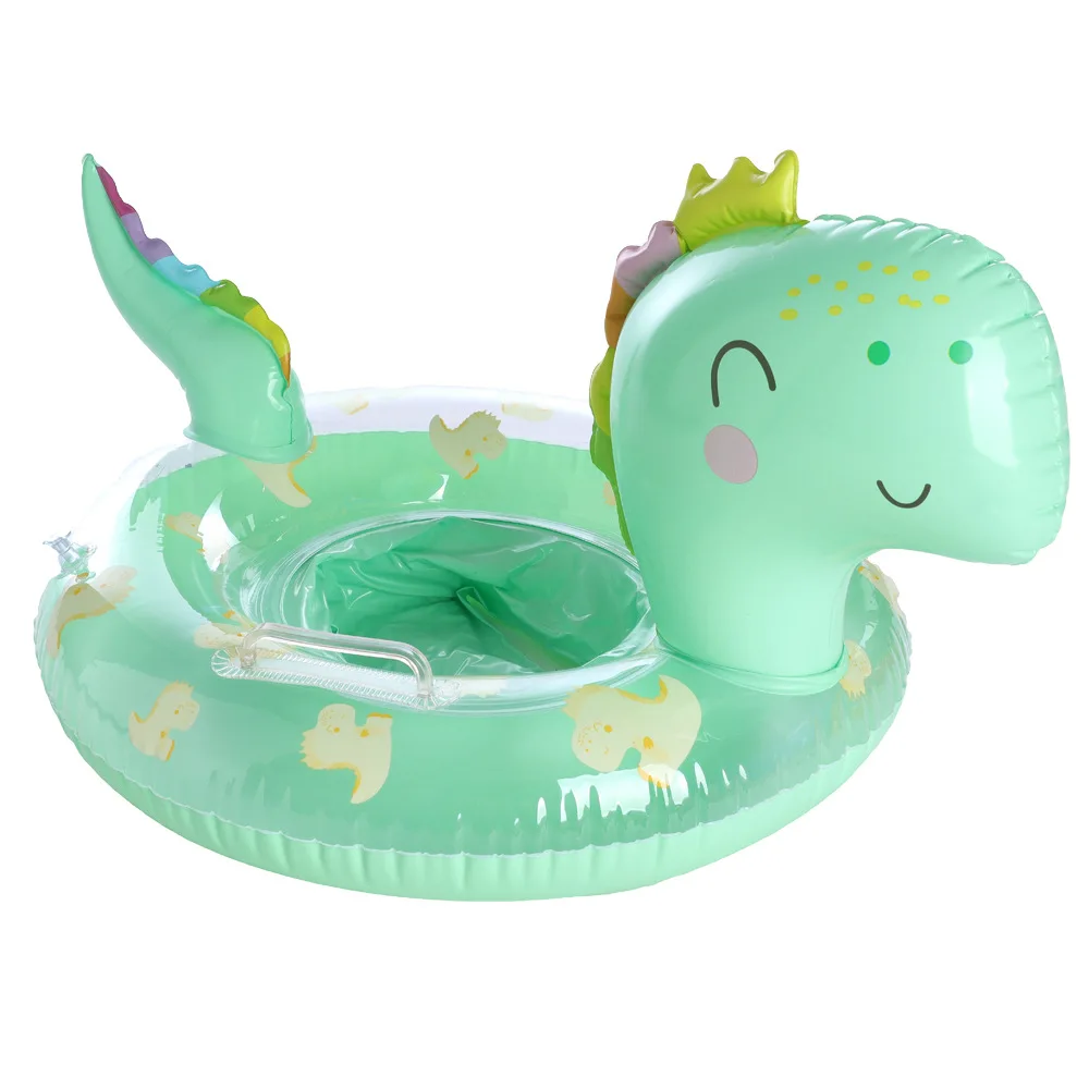 

Rooxin Baby Float Swimming Ring for Kids Dinosaur Inflatable Pool Float Swimming Circle Water Play Inflatable Toys Pool Tube