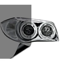 Car Headlight Tint Film Self-Adhesive Light PVC Vinyl Black Sticker Tailing Lamp Mods Stickers Decal Sticker For BMW For Tesla 6