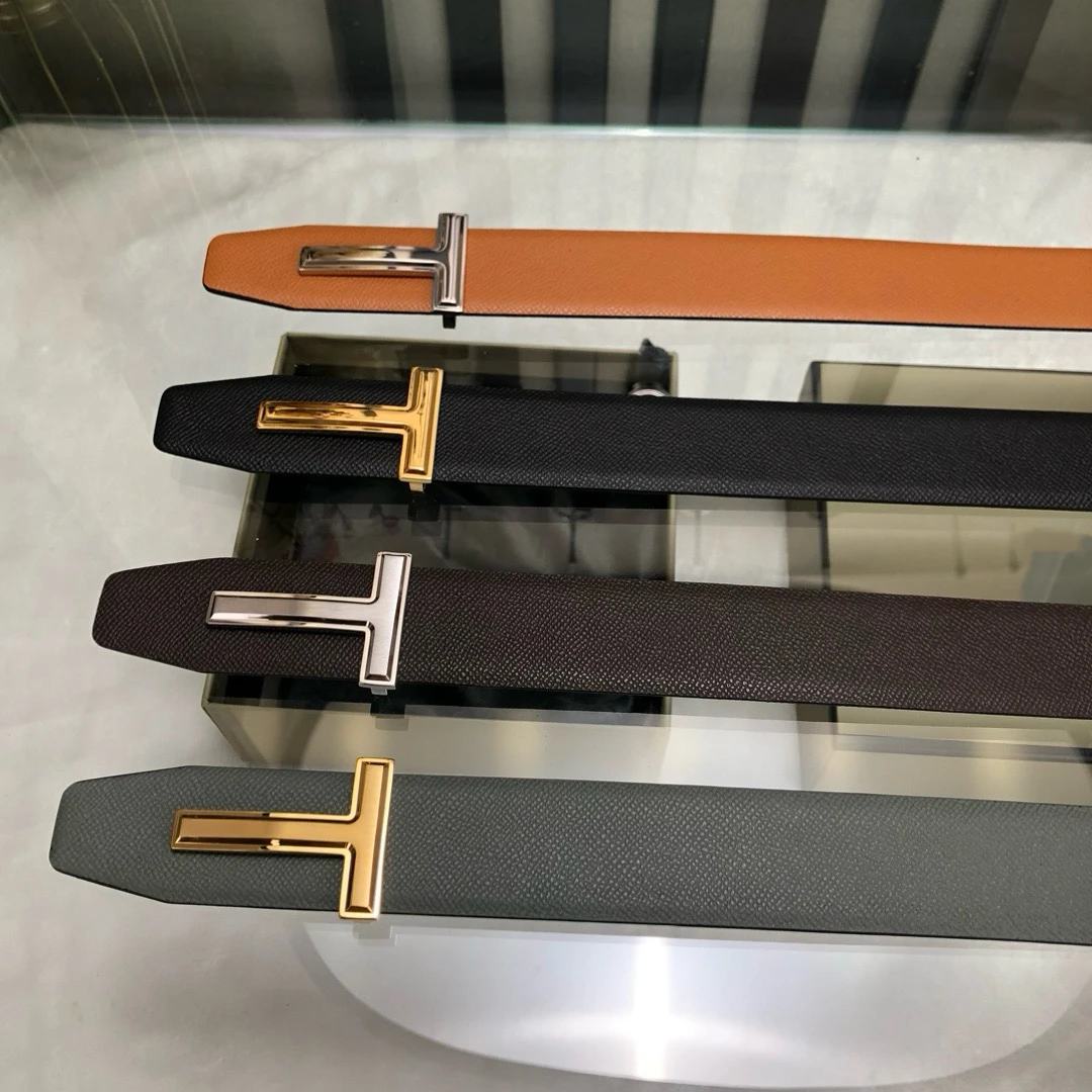 하이 퀄리티 디자이너 남성 패션 T 레터 벨트, 럭셔리 유명 가죽 벨트, 청바지 포멀 소가죽 블랙 허리 스트랩, 3.8cm