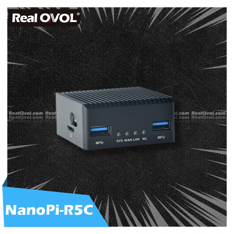 RealQvol  R5C Ĩ RK3568B2 A55  2.5G ̴ Ʈ, M.2   , , Openwrt, , , HDMI2.0