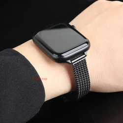 Elegant Thin Magnetic Band for Women - Premium Strap & Bracelet Style (Black)