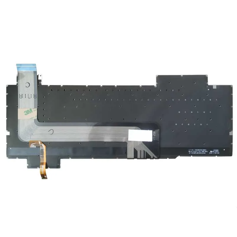 Teclado Retroiluminado Russo para Asus Rog Fx503 Fx503v Fx503vm Fx503vd Fx63 Fx63v Fx63vd Fx63vm Zx63v 90nr0gn1-r31us0 ru Novo - Imagem 3