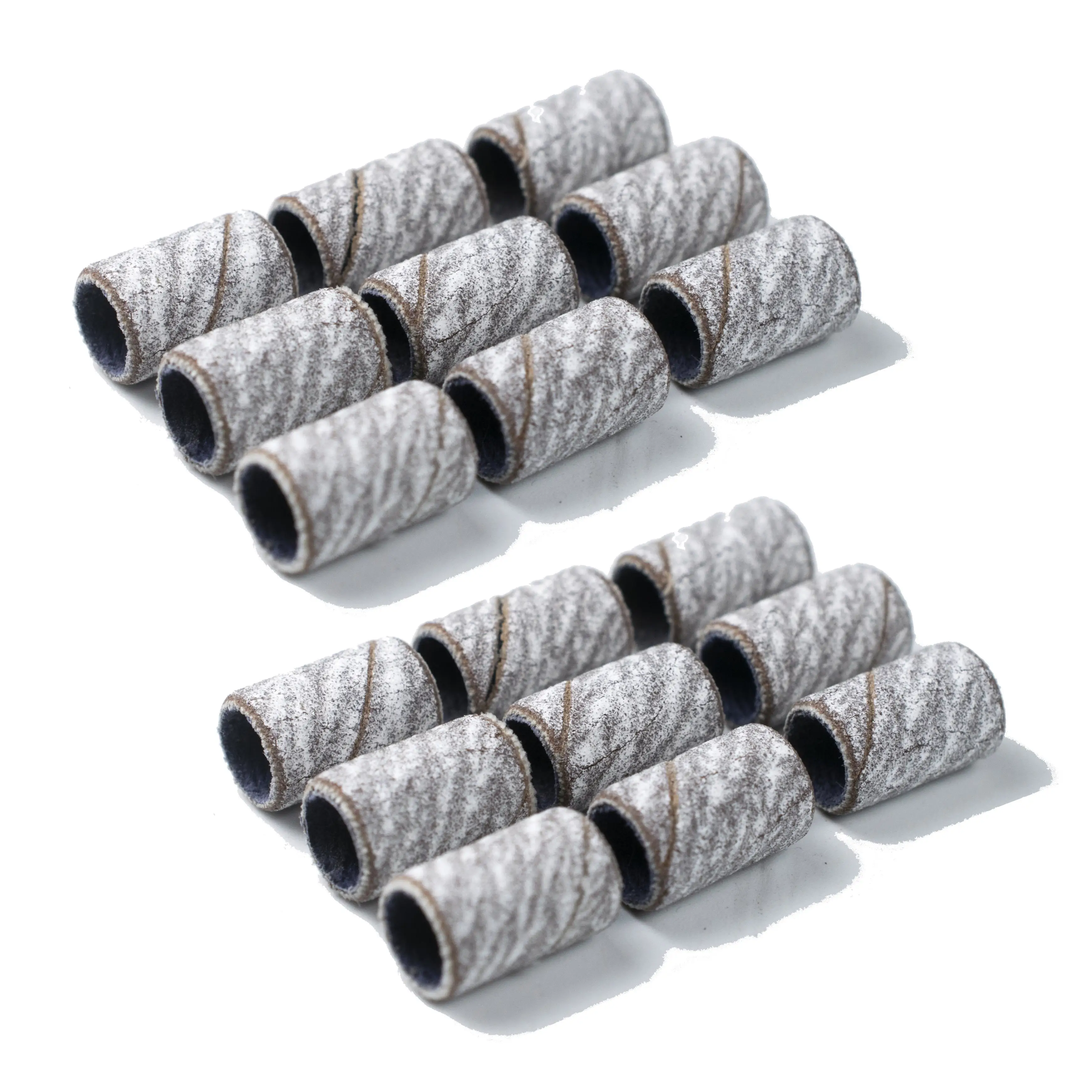 

Manicure Pedicure Non-toxic and environmentally friendly transparent adhesive White Nail Drill Sanding Bands For Nail Drill Bits