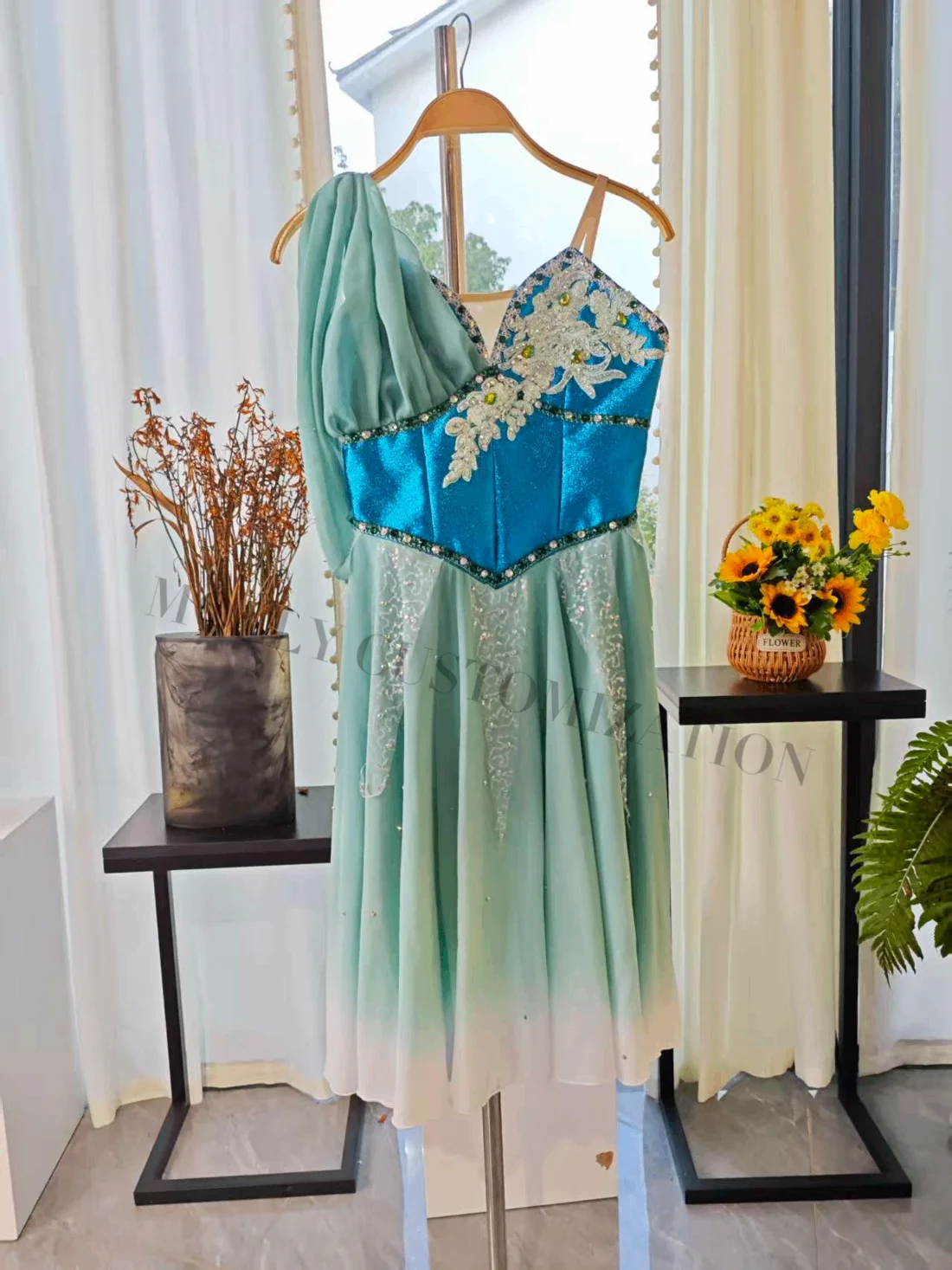 Neues maßgeschneidertes Ballett-Performance-Schleierkleid mit Piraten-Tchaikowsky-Variationen für Erwachsene und Kinder – Detail 9
