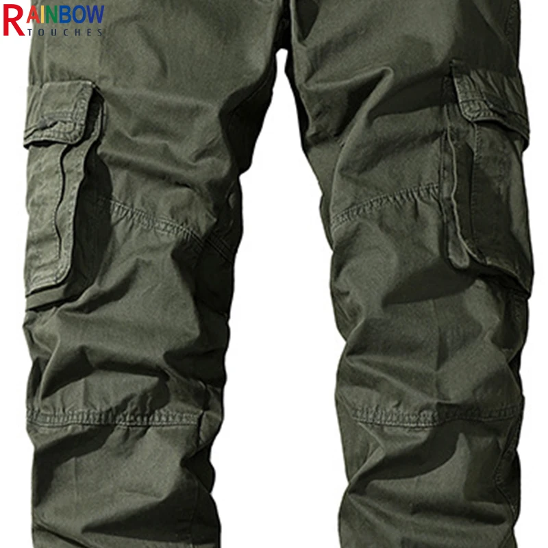 Cargo Pants Military Cargo Pants Men Casual Pants Rainbowtouches Cargo Pants Casual Fashion Sports Training Outdoor Trousers Mens Military Pocket Solid Straight