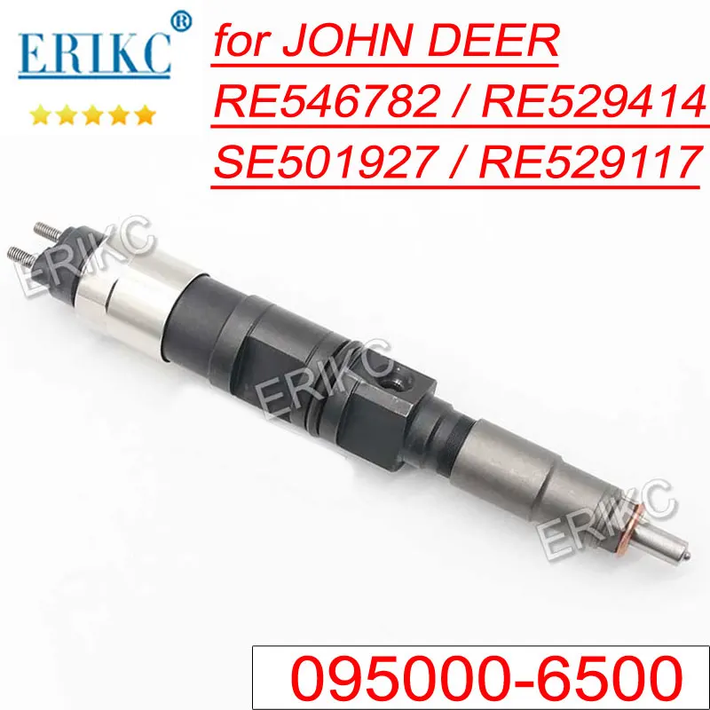 

095000-6501 Common Rail Spray 095000-6500 RE529117 RE529414 Diesel Fuel Injector 095000-6502 for John Deere RE546782 SE501927