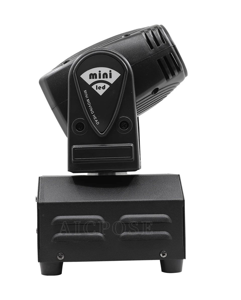 Mini LED 10W Spot Strahl Moving Head Licht Mit DMX512 Bühne Licht Stroboskop Für Home Entertainment Professionelle DJ disco Bühne – Detail 9