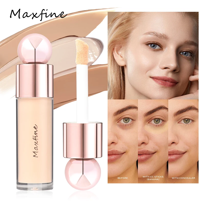 5-color Concealer Invisible Liquid Foundation for Controlling Oil Pores Used to Cover Defects and Light Foundation color concealer
