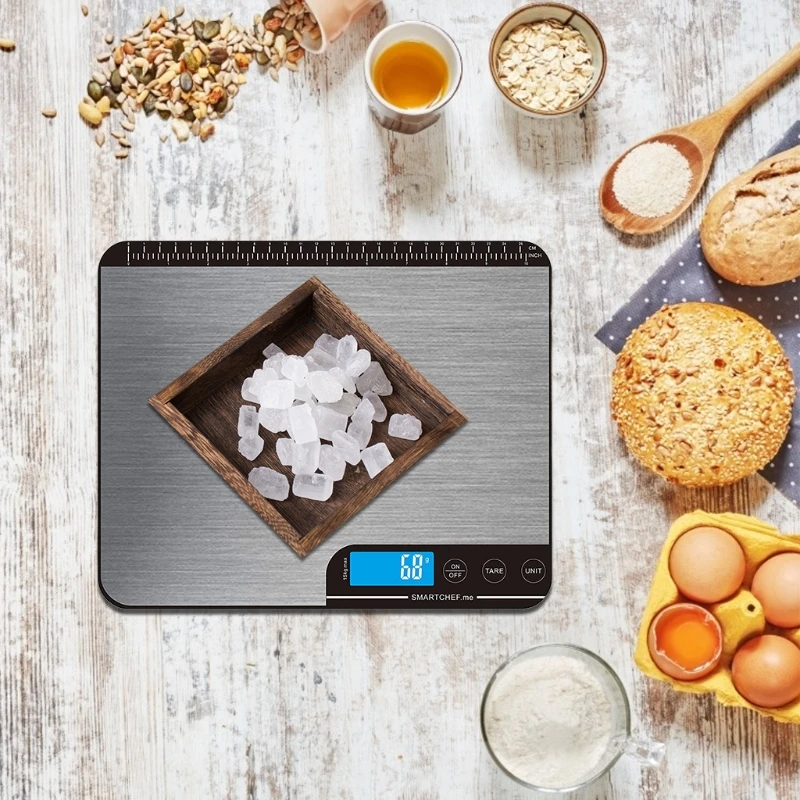 33Lb Food Kitchen Scale,Weighing Professional Digital Grams and