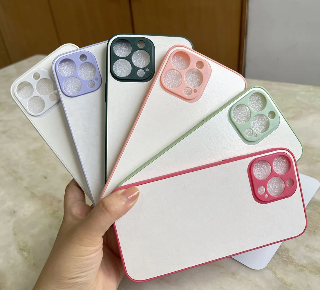 

10pcs 2D tpu colorful matte sublimation blanks phone cases for Iphone 14 13 12 Pro 11 XR XS Max 7 8 Plus se 2020 2022 case cover