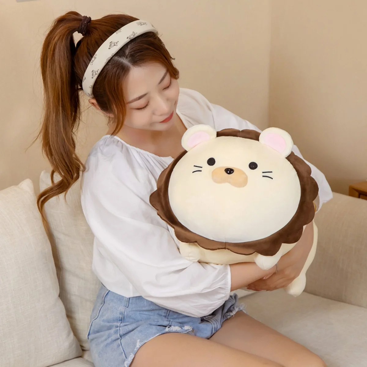 Kawaii Therapy Stuffed Lion Plush - Limited Edition