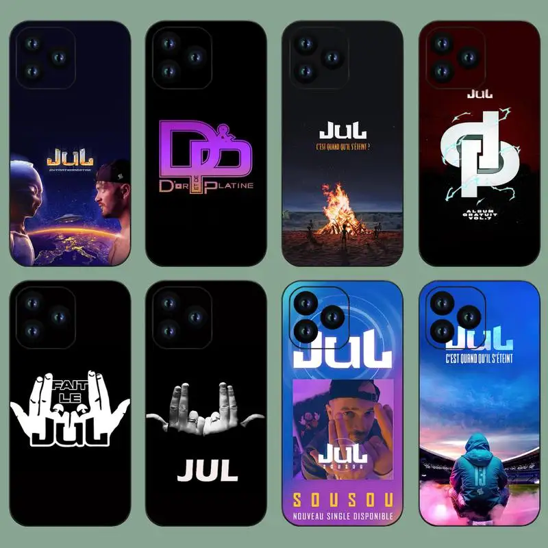 Rapper Jul Phone Case For iPhone 11 12 13 14 Mini Pro XS Max X S Plus XR Shell