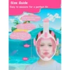 Full Dry Anti fog and Waterproof Unicorn Diving Mask With Advanced Respiratory System Swim and Snorkel For Children 5