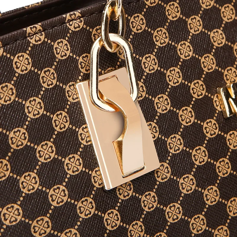 6 Pcs Women's Bag Fashion Handbag Sets Shoulder Crossbody Bag For Women Commuting Female Boston Bag Wallet