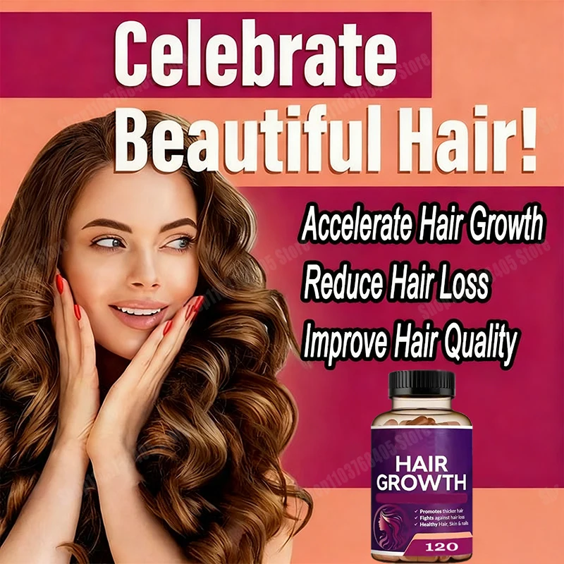 Siero per la ricrescita dei capelli – Nutre i follicoli e penetra nelle radici, trattamento naturale per una regenerazione dei capelli dall'aspetto più folto e denso - immagine 2