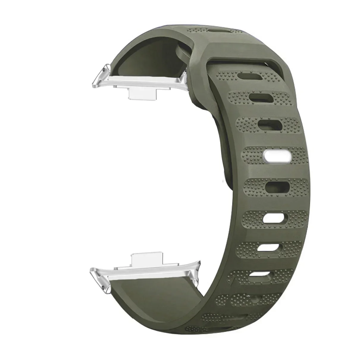Silicone Replacement Strap - Versatile Smartwatch Wristband Accessory