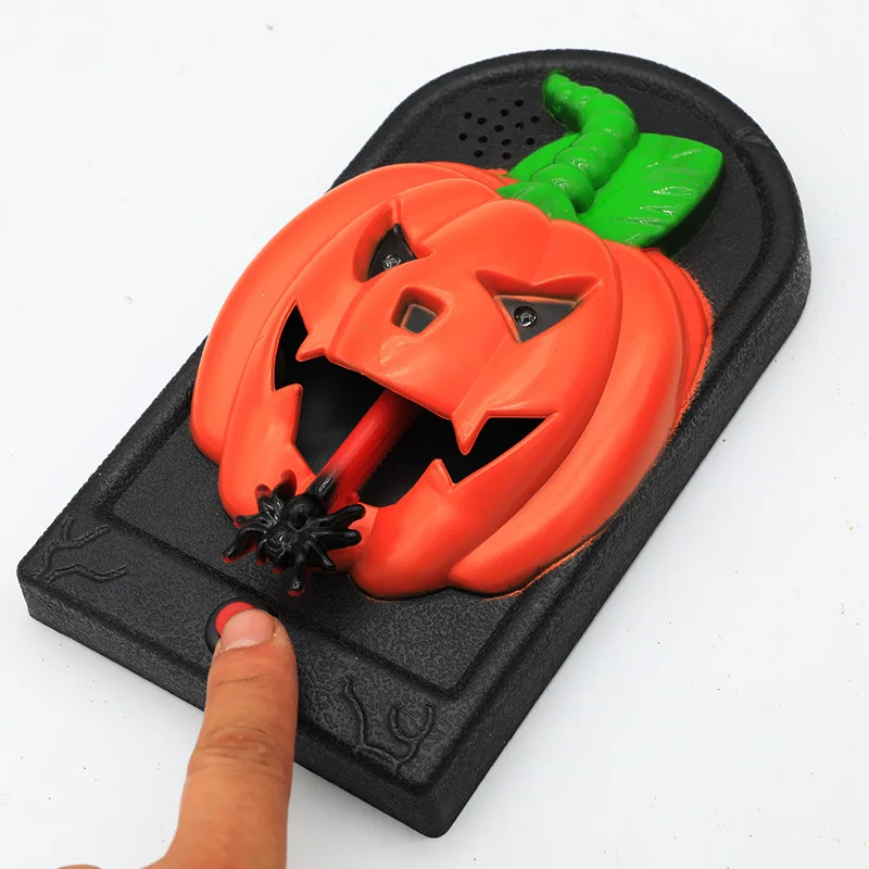 Halloween Doorbell Trick or Treat Decoration Door Party Party Decorations Haunted House Scary Arrangement Electric Doorbells