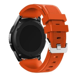 22mm Sport Silicone Watch Strap - Vibrant and Durable Watchband Accessory - 22mm COROS APEX 4 (13 Official orange A)