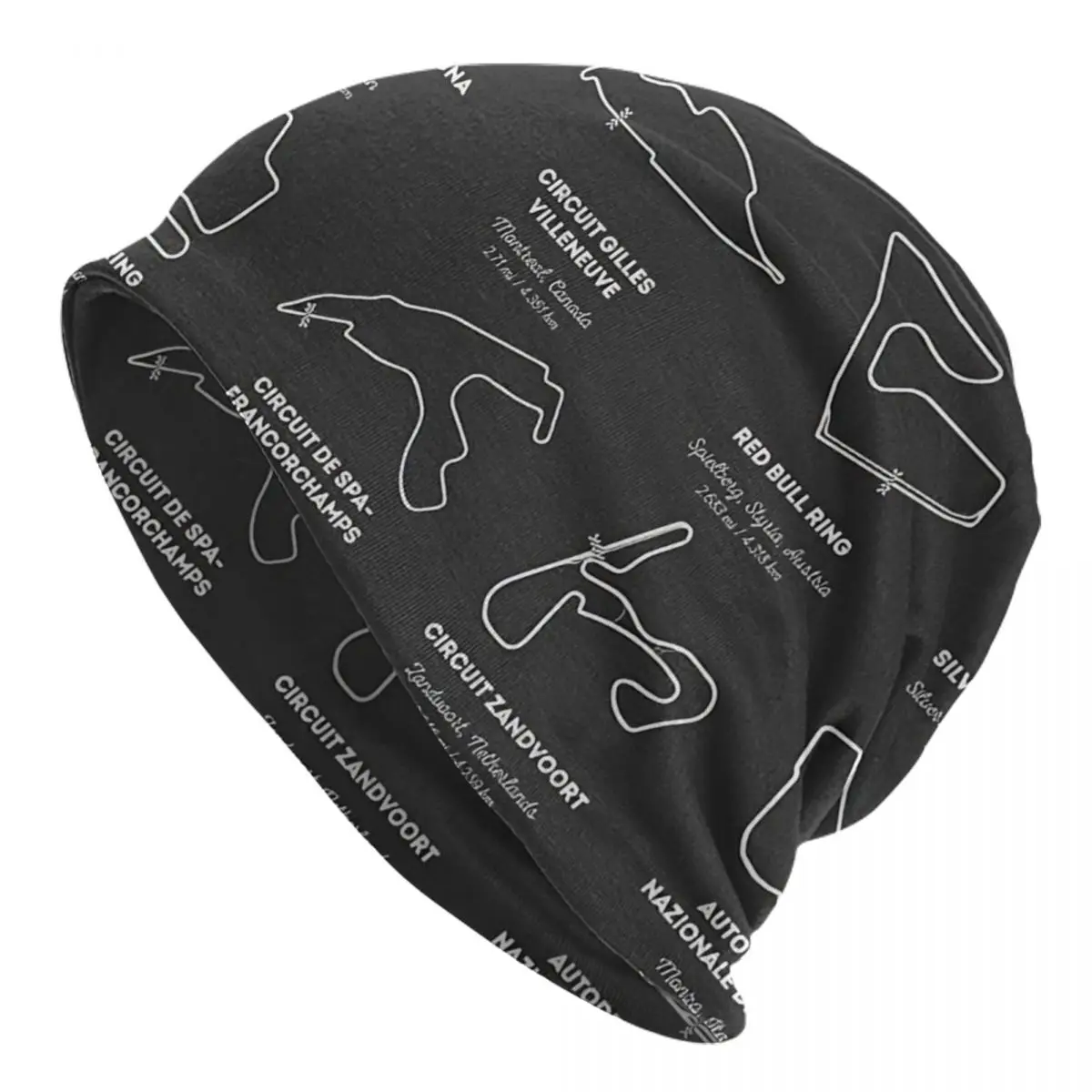 

The F1 Grand Prix Circuits 2023 Adult Knit Hat Pullover Cap Comfortable Adult Men's Woman Knit Hat
