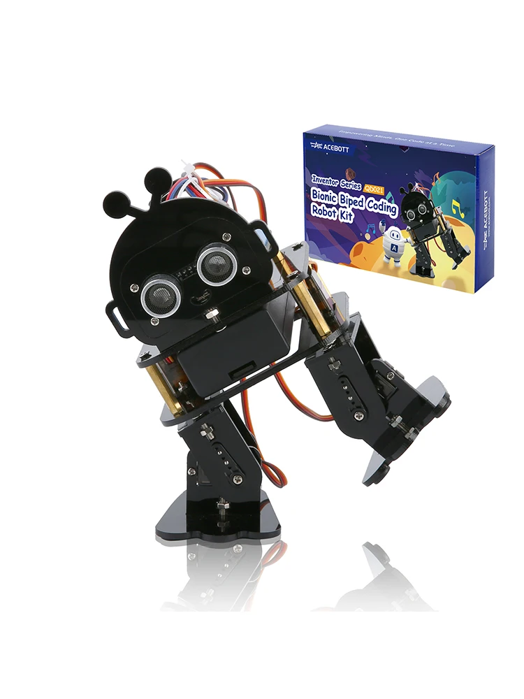 ACEBOTT Robotik für Kinder Bionischer Zweibeiniger Roboter-Bausatz für Arduino ESP32 STEM Wissenschafts-Set Coole Technik-Bauspielzeuge