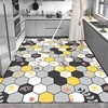 Kitchen Floor Mat Anti-slip Oil-proof Pvc Waterproof Carpet Wipeable Dirt-resistant Foot Mats Large Area Rug Alfombra De Cocina 1
