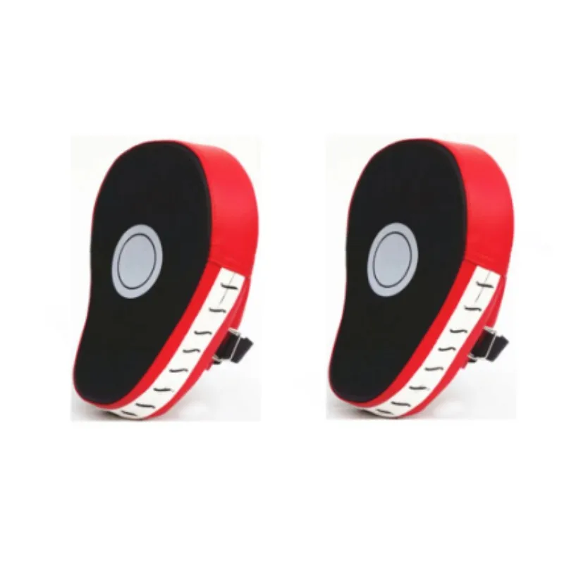 Description Picture 6 of item1/2pcs Boxing Curved Hand Target Boxing Pad Gloves Gym Training Kickboxing Exercise PU Leather Punching Bag Muay Thai Taekwondo