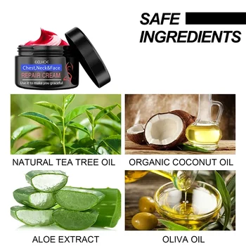 Neck Firming Cream  Remover Moisturizing Facial Fading Fine Lines Lifting Lightening Brightening Day Cream Skin Care Products - Thumbnail 6