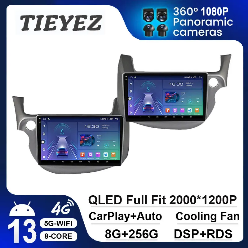 

Android 13 LHD Mirror Connection Split Screen Car Radio For Honda Fit Jazz 2007 - 2013 Multimedia Video Player GPS Navigation