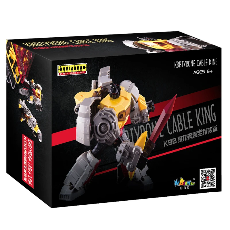 Экшн-фигурка Kubianbao 6645 KBB Гримлок G1 Dinobot, игрушки-трансформеры для детей, подарок, модель фильма, сборная деформация, автомобиль-робот (art.: 3920c331e3369) - 3920c331e3369