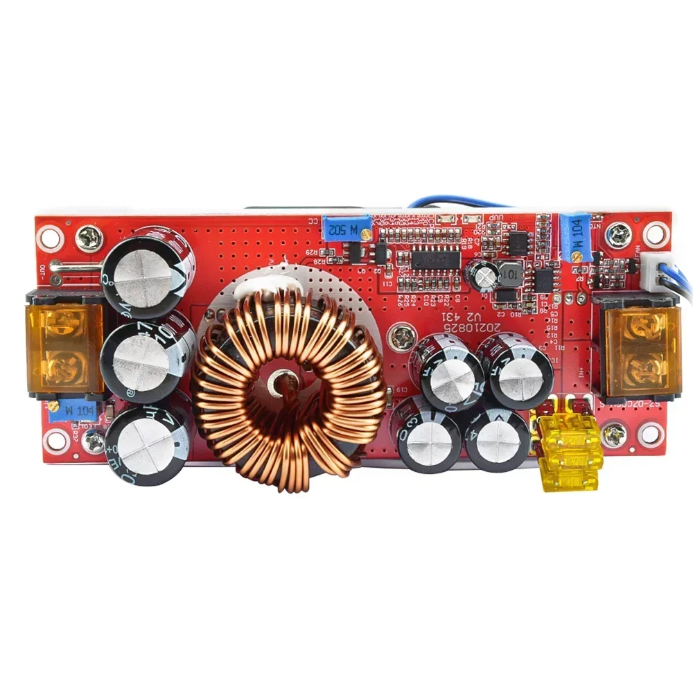 Description Picture 6 of item1800W 40A 1500W 30A 1200W 20A DC-DC Boost Converter Step Up Power Supply Module 10-60V to 12-90V Adjustable Voltage Charger