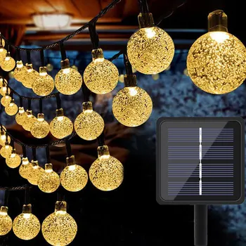 5M 20LED Solar Fairy String Lights 1