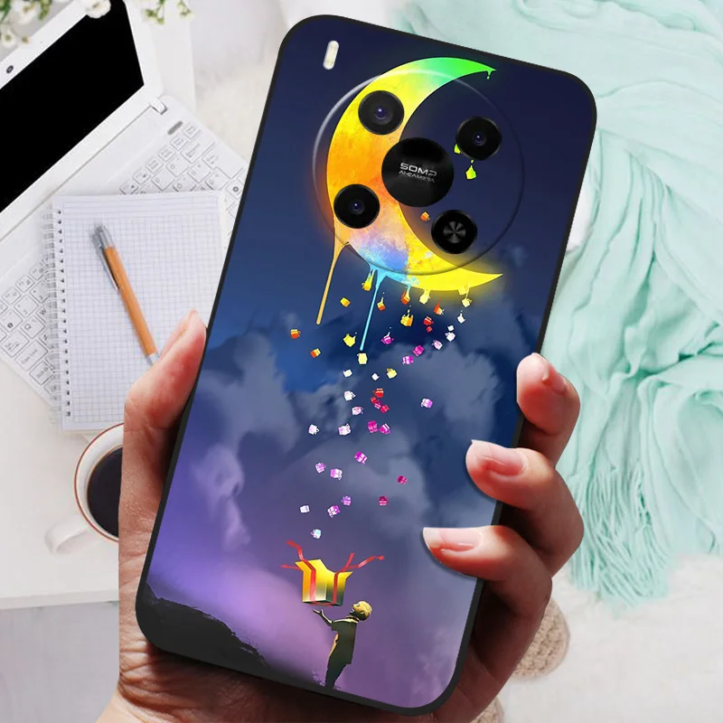 Lion Wolf Silicone Soft Back Cover - Full Protective Phone Case, Artistic Design