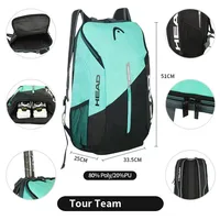HEAD Tour Team Series Tennis Backpack Large Capacity With Shoe Compartment Racket Room Rackets Bag 1