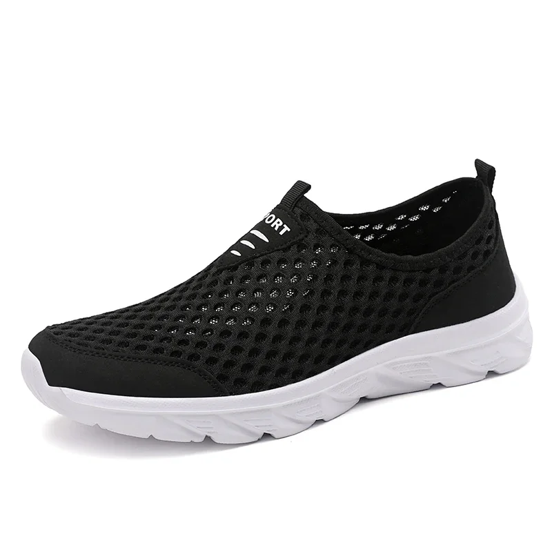Breathable Men's Sneakers Lightweight Men Vulcanized Outdoor Male Loafers Soft Big Size Casual Shoes Non-slip Flats_vogvips.com