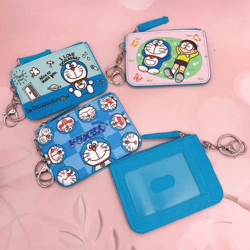 Educatgame Portafoglio Kawaii A Fisarmonica Con Cerniera – In Pelle PU, Simpatico Cartone Animato, Tante Scomparti Per Carte E Contanti, Regalo Per Ragazze