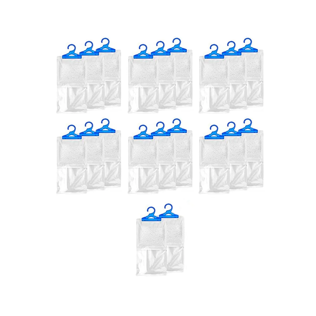 

Wardrobe Moisture Absorber 20 Pack Hanging Dehumidifier Against Moisture Anti-Mould