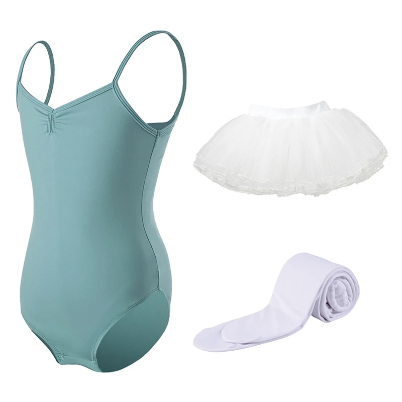 

Sweet and Lovely Dance leotard Girls Quality Fabrics Toddler Tutu Stretchy Comfortable and Skin-friendly Gymnastics