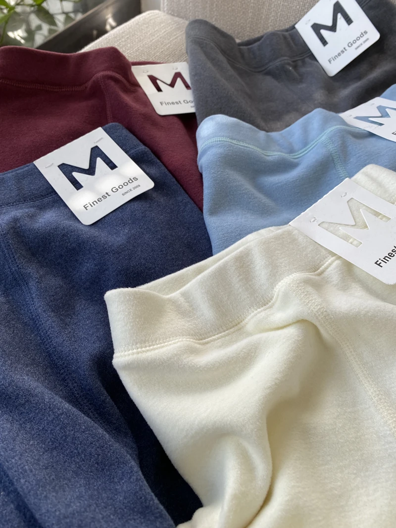 두꺼운 따뜻한 양털 부드러운 쿨링 다운 바지  소년 용 면 혼방 긴 바지 겨울 ..