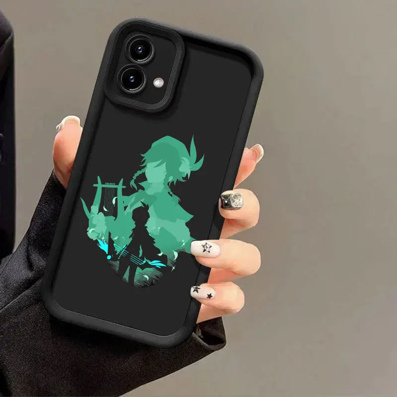 Genshin Impact Anime Phone Case - Stylish and Durable Protective Cover