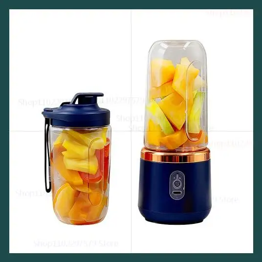 خلاط فواكه كهربائي محمول متعدد الوظائف بمنفذ USB و...
