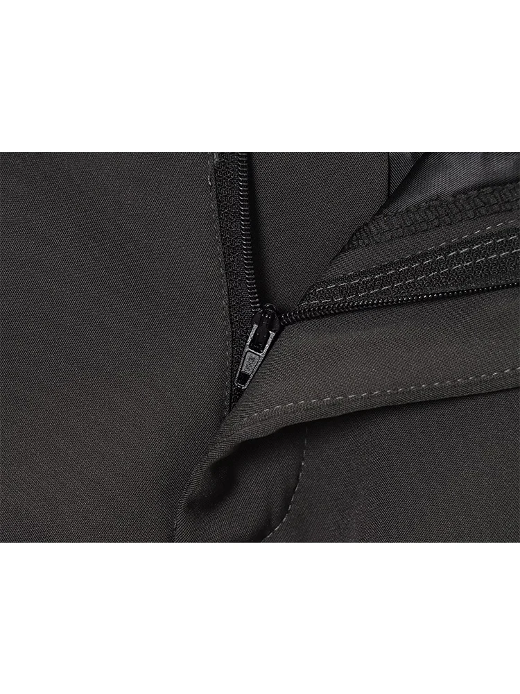 Women Fashion A-line Skirt 2 Piece Sets Solid Single Button Pockets Slim Simple Blazer Coat Zipper Mini Skirts Female Outfits