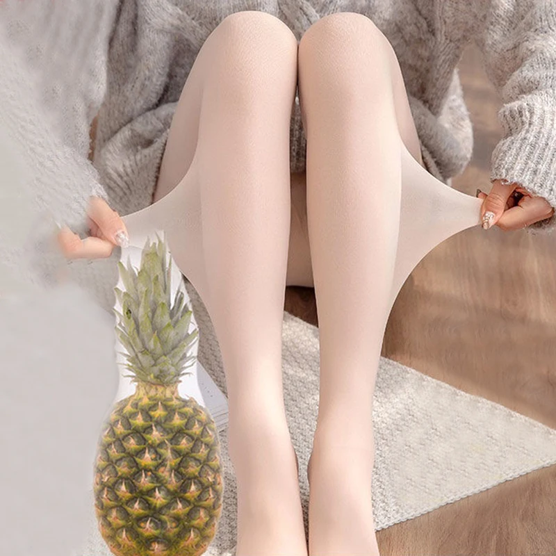 Anti-scratch Anti-Cut Pineapple Stockings Breathable Cut-resistant Invisible Leggings for Women Thin Tights Pantynose Hosiery