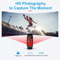 1080P HD Action Camera Professional Recorder Watch Sports Video Voice Protable Watch Mini Cam Suitable for Outdoor Meeting 4