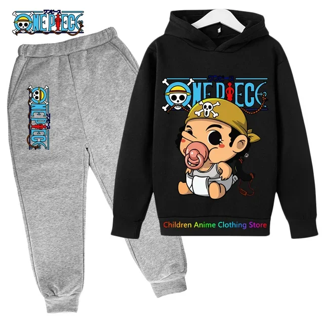 thumbnail image 1 of Conjunto de sudadera con capucha de una pieza de Anime nuevo 2025, sudadera Sonic para niños, jersey de Stranger Things, ropa de moda para bebés y niñas, 1 of 5
