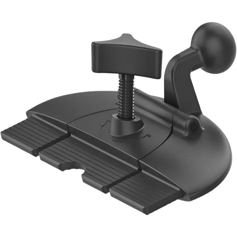 Universal Car CD Slot GPS Mount for Garmin 3.5-7 Inch Navi 360° Rotating Ball Base Compatible with Carplay  & Sat Nav Devices