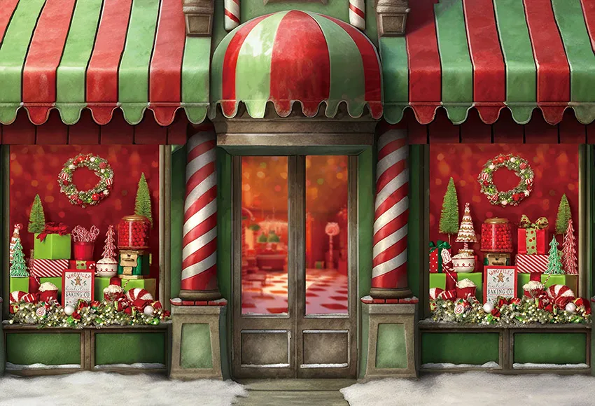 MEHOFON Weihnachts-Fotohintergrund Vinyl – 2,1x1,5 M, Winterlich, Für Portraits, Parties & Dekoration